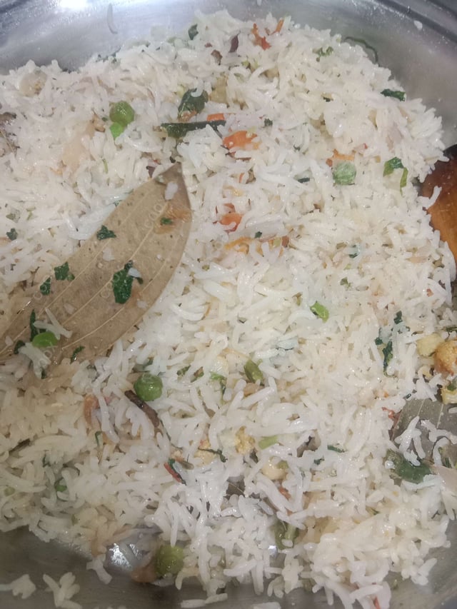 Delicious Veg Pulao prepared by COOX