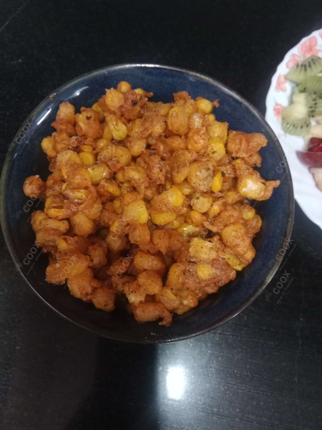 Delicious Corn Chaat prepared by COOX