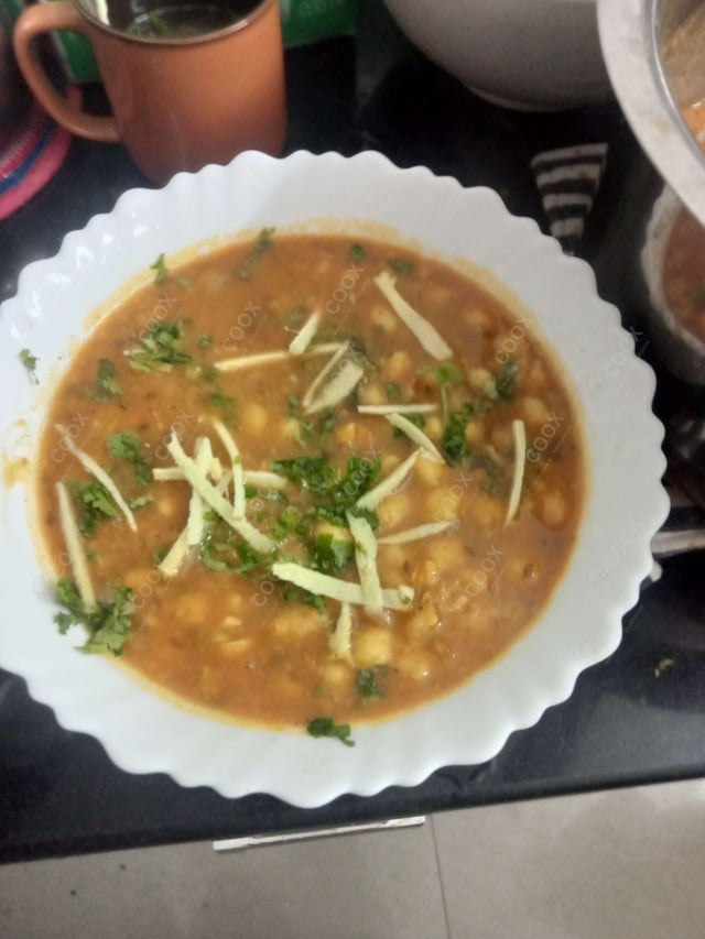 Delicious Chole prepared by COOX