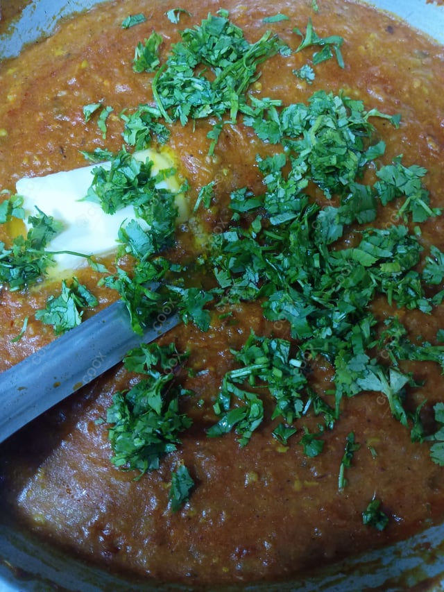 Delicious Pav Bhaji prepared by COOX