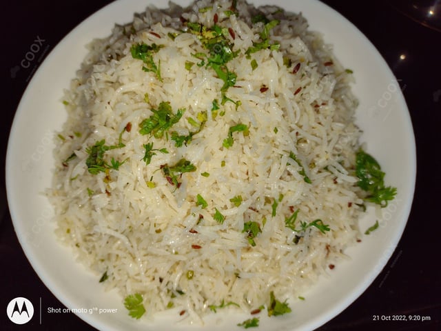 Delicious Jeera Rice prepared by COOX