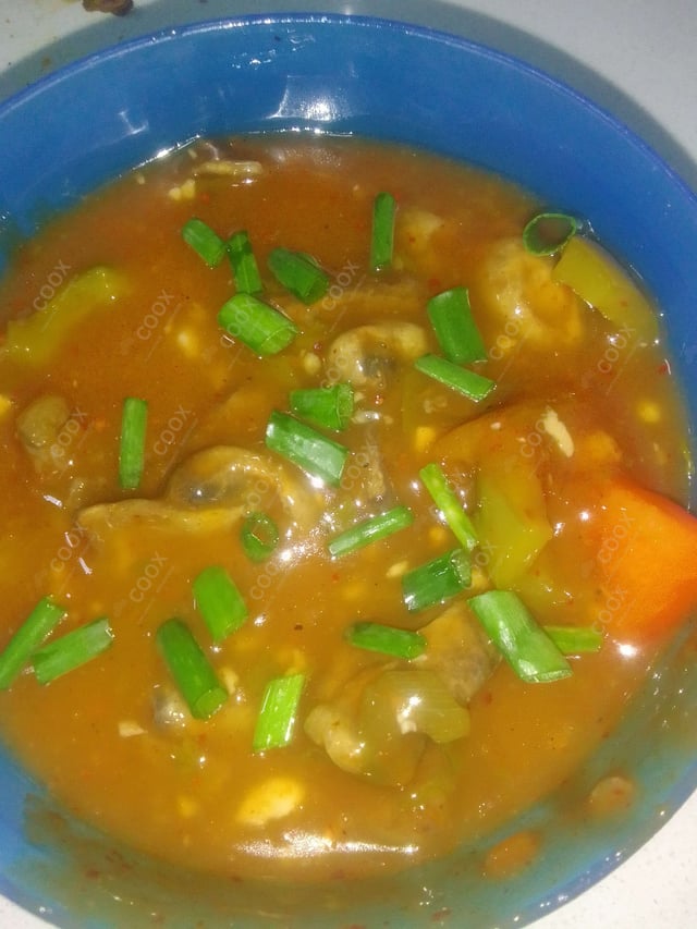 Delicious Chilli Mushroom prepared by COOX