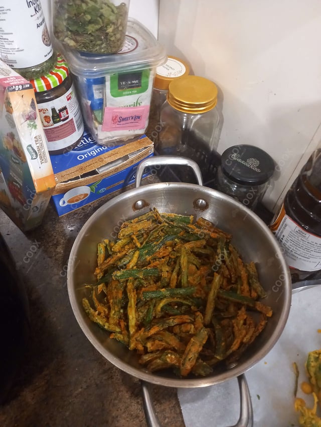 Delicious Kurkuri Bhindi prepared by COOX