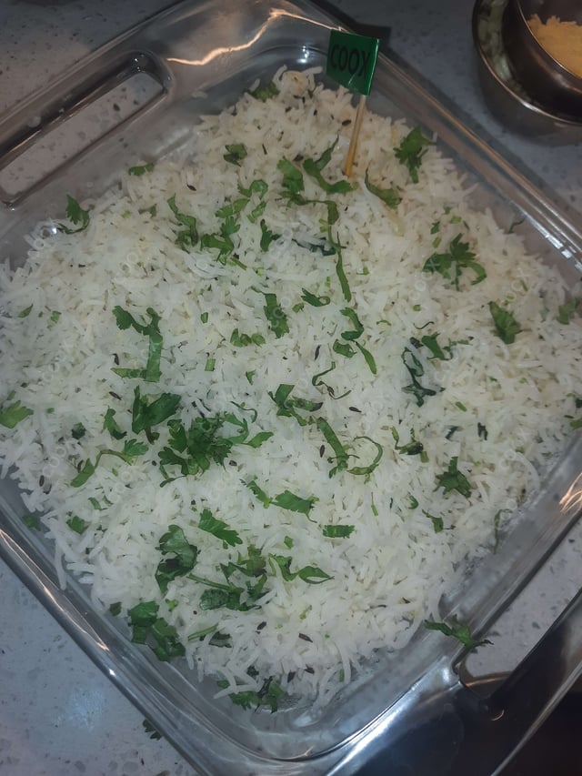 Delicious Jeera Rice prepared by COOX