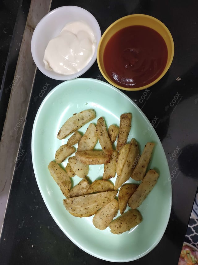 Delicious Potato Wedges prepared by COOX