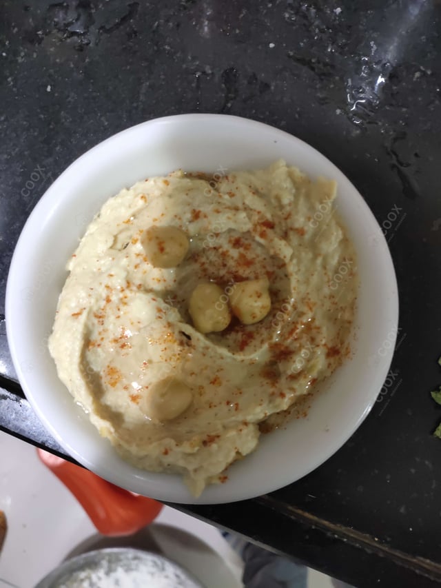 Delicious Hummus Dip prepared by COOX