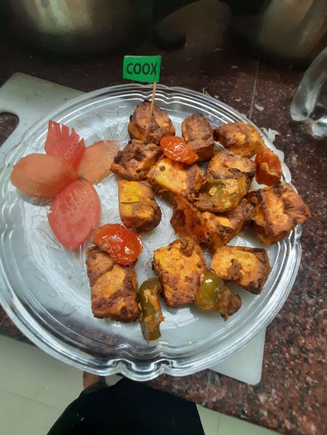 Delicious Paneer Tikka prepared by COOX