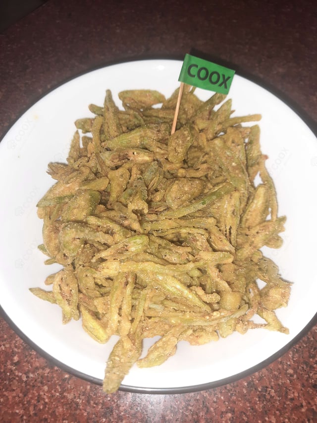 Delicious Kurkuri Bhindi prepared by COOX