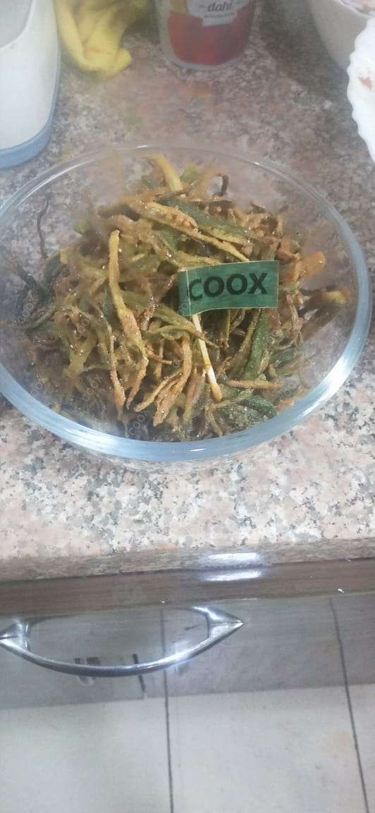 Delicious Kurkuri Bhindi prepared by COOX