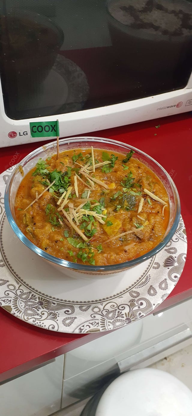 Delicious Kaddu ki Sabzi prepared by COOX