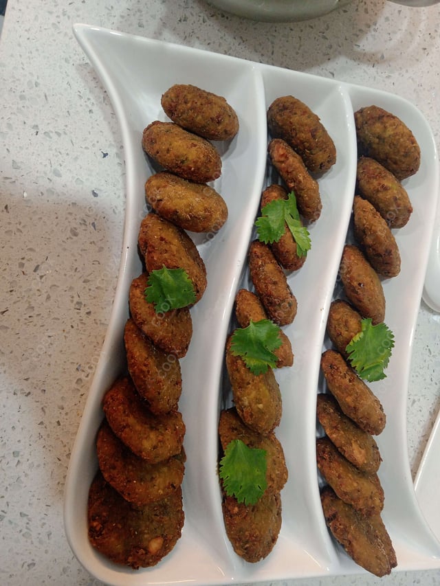 Delicious Hariyali Kebab prepared by COOX