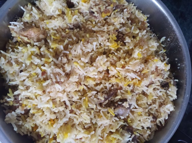 Delicious Chicken Biryani prepared by COOX