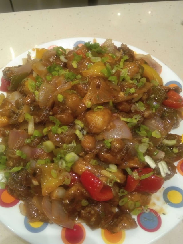 Delicious Chilli Mushroom prepared by COOX