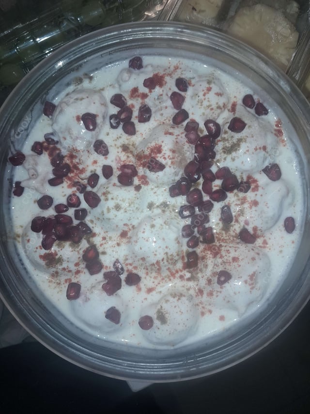 Delicious Dahi Bhalla prepared by COOX