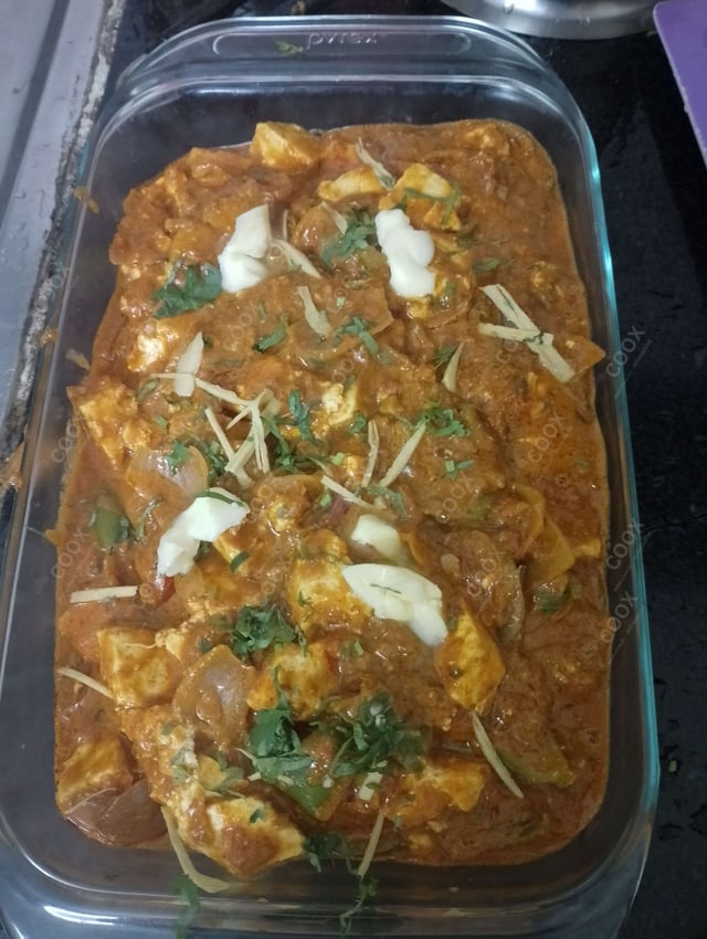 Delicious Kadhai Paneer prepared by COOX