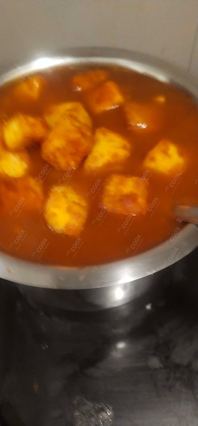 Delicious Chilli Paneer (Gravy) prepared by COOX