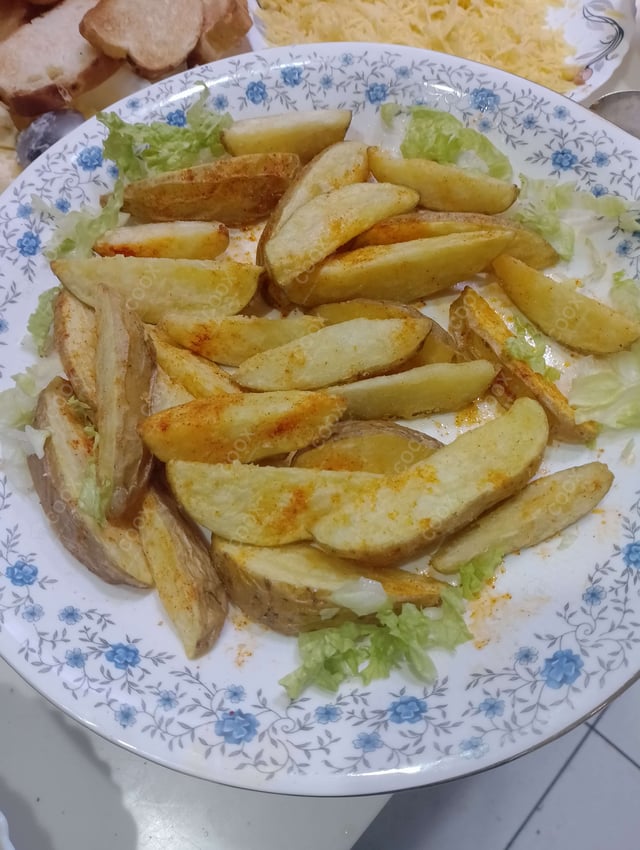 Delicious Potato Wedges prepared by COOX