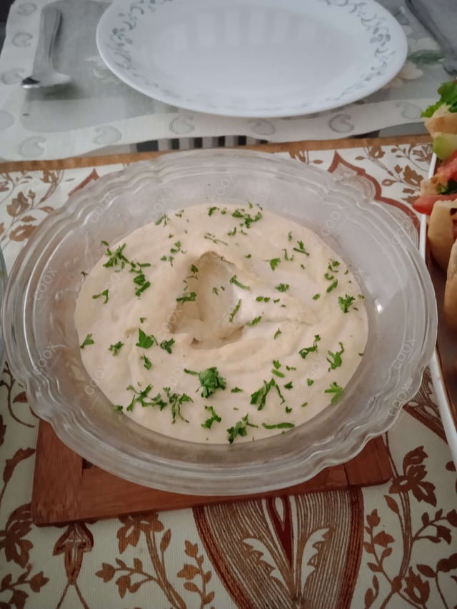 Delicious Hummus Dip prepared by COOX