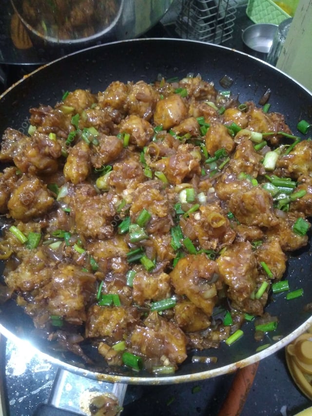 Delicious Veg Manchurian (Dry) prepared by COOX