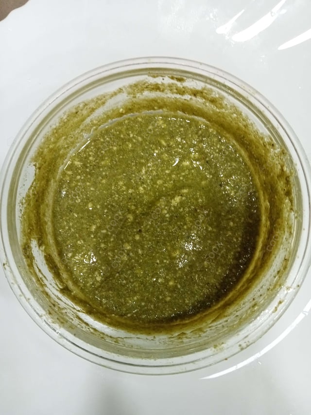 Delicious Green Chutney prepared by COOX