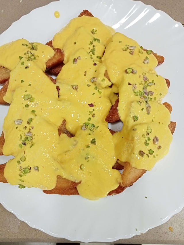 Delicious Shahi Tukda prepared by COOX