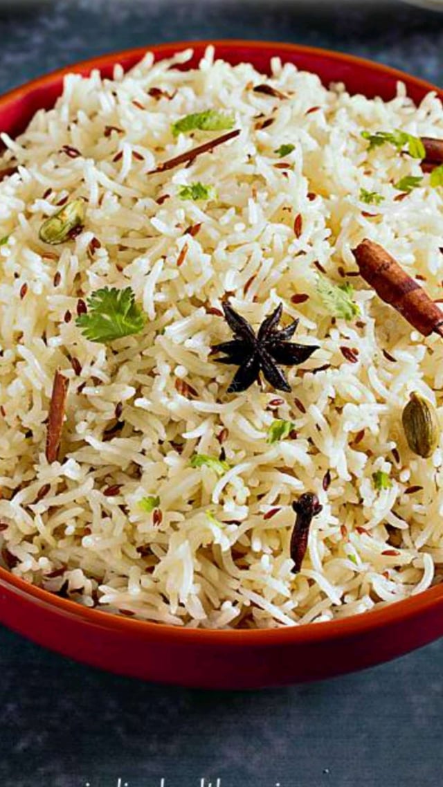 Delicious Jeera Rice prepared by COOX