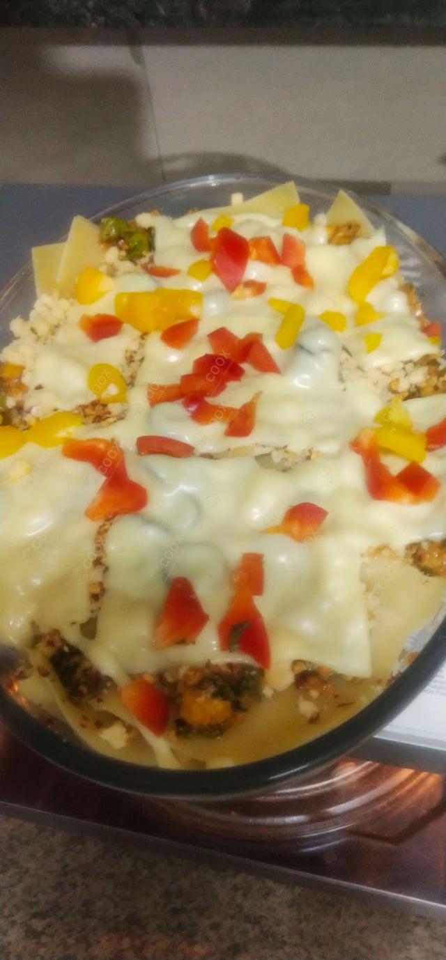 Delicious Veg Lasagna prepared by COOX