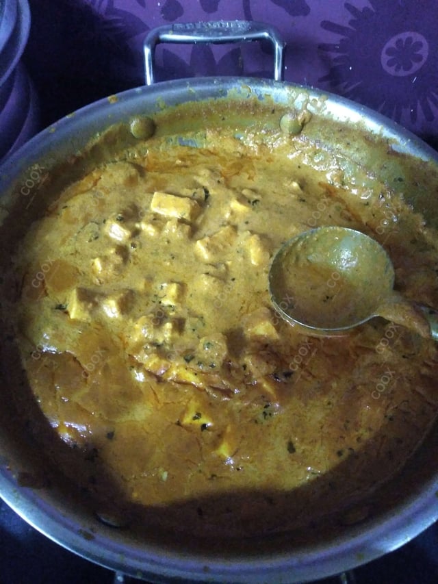 Delicious Paneer Lababdar prepared by COOX