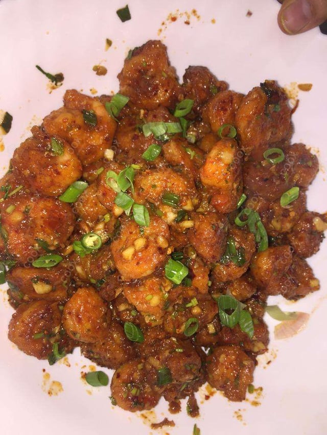 Delicious Butter Garlic Prawns prepared by COOX