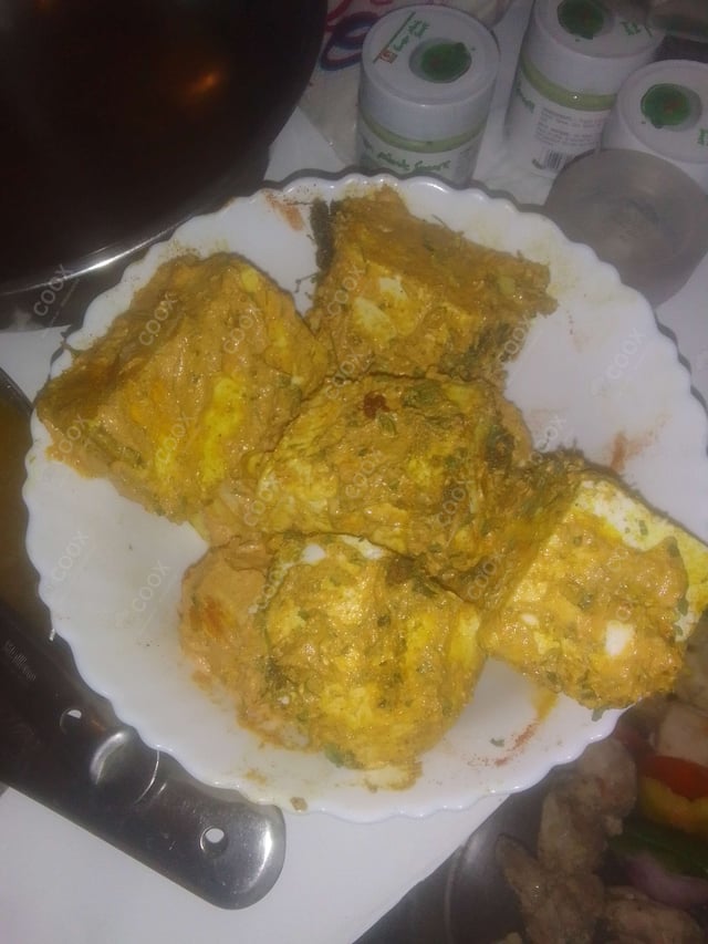 Delicious Paneer Tikka prepared by COOX